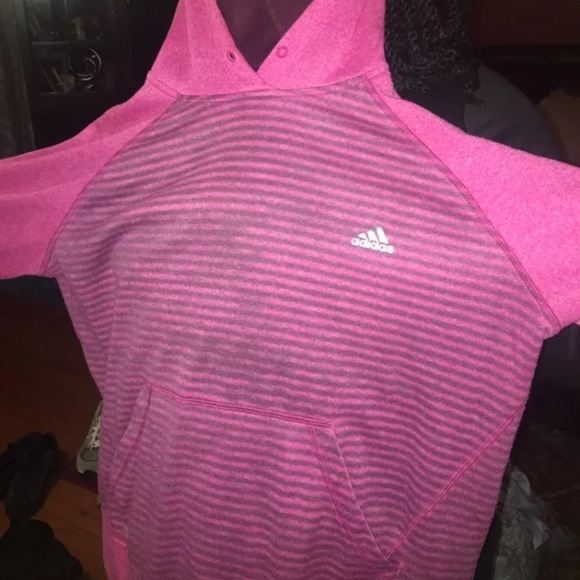 Pink Adidas Hoodie - Picture 1 of 3